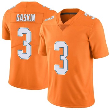 Myles Gaskin Men's Orange Limited Color Rush Jersey