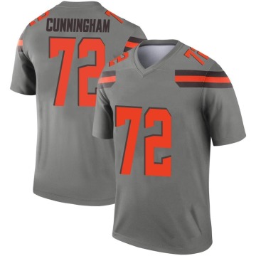 Myron Cunningham Youth Legend Inverted Silver Jersey