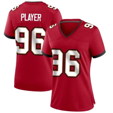 Nasir Player Women's Red Game Team Color Jersey