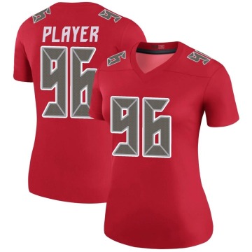 Nasir Player Women's Red Legend Color Rush Jersey