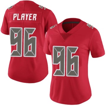 Nasir Player Women's Red Limited Team Color Vapor Untouchable Jersey