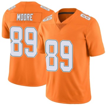 Nat Moore Men's Orange Limited Color Rush Jersey
