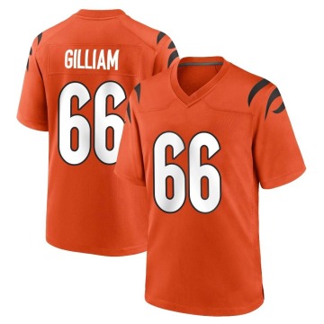 Nate Gilliam Men's Orange Game Jersey
