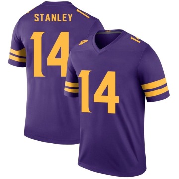 Nate Stanley Youth Purple Legend Color Rush Jersey