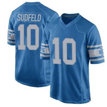 Nate Sudfeld Youth Blue Game Throwback Vapor Untouchable Jersey