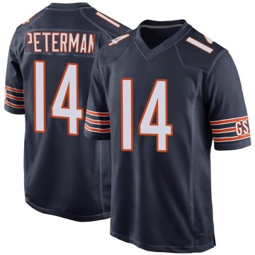 Nathan Peterman Youth Navy Game Team Color Jersey