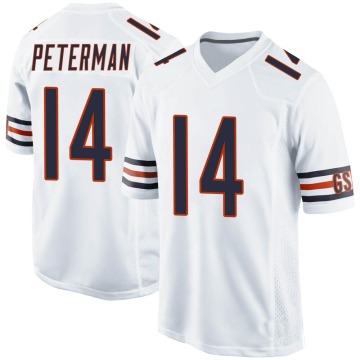 Nathan Peterman Youth White Game Jersey