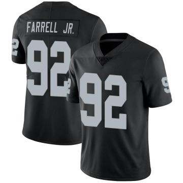 Neil Farrell Jr. Men's Black Limited Team Color Vapor Untouchable Jersey