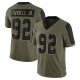 Neil Farrell Jr. Men's Olive Limited 2021 Salute To Service Jersey