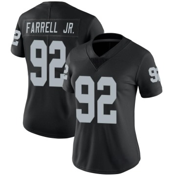 Neil Farrell Jr. Women's Black Limited Team Color Vapor Untouchable Jersey