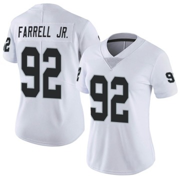 Neil Farrell Jr. Women's White Limited Vapor Untouchable Jersey