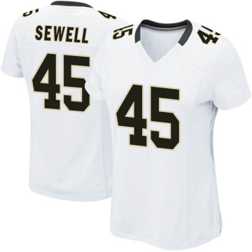Nephi Sewell Women's White Game Jersey