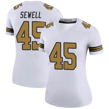 Nephi Sewell Women's White Legend Color Rush Jersey