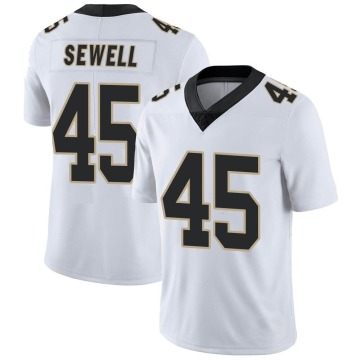Nephi Sewell Youth White Limited Vapor Untouchable Jersey