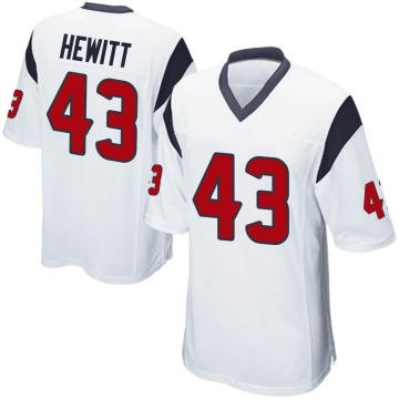 Neville Hewitt Youth White Game Jersey