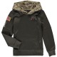 New York Giants Youth Olive Salute to Service Pullover Hoodie