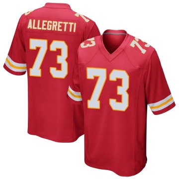 Nick Allegretti Youth Red Game Team Color Jersey