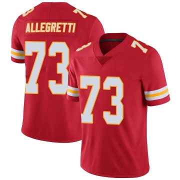Nick Allegretti Youth Red Limited Team Color Vapor Untouchable Jersey