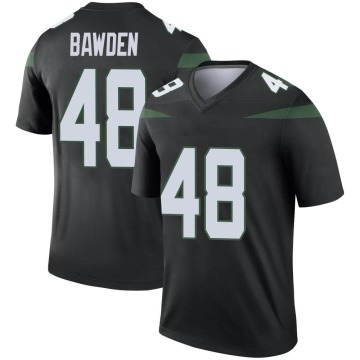 Nick Bawden Youth Black Legend Stealth Color Rush Jersey