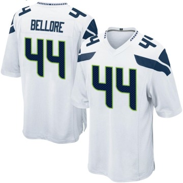 Nick Bellore Youth White Game Jersey