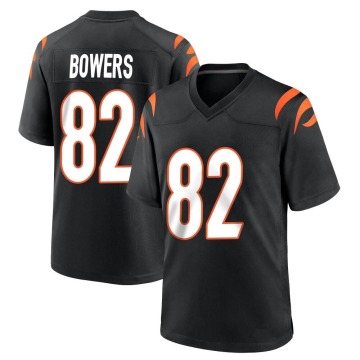 Nick Bowers Youth Black Game Team Color Jersey
