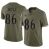 Nick Boyle Youth Olive Limited 2022 Salute To Service Jersey
