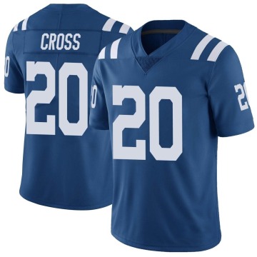 Nick Cross Youth Royal Limited Color Rush Vapor Untouchable Jersey