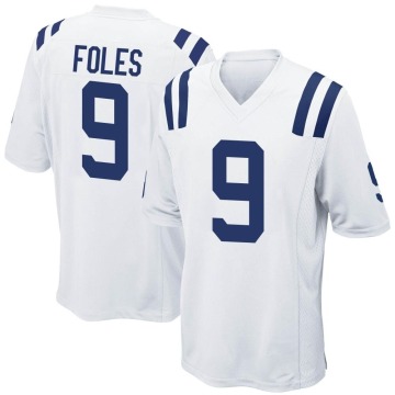 Nick Foles Youth White Game Jersey