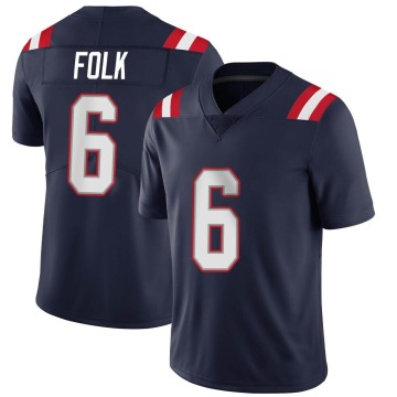 Nick Folk Youth Navy Limited Team Color Vapor Untouchable Jersey