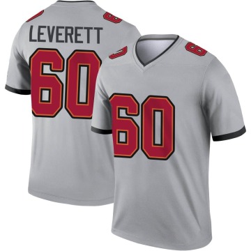 Nick Leverett Youth Gray Legend Inverted Jersey