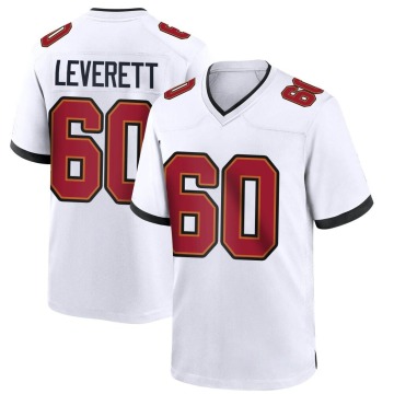Nick Leverett Youth White Game Jersey