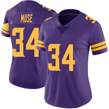 Nick Muse Women's Purple Limited Color Rush Jersey
