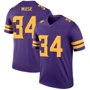 Nick Muse Youth Purple Legend Color Rush Jersey