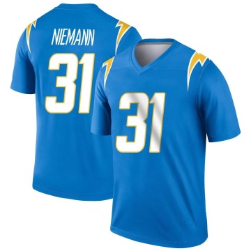 Nick Niemann Men's Blue Legend Powder Jersey