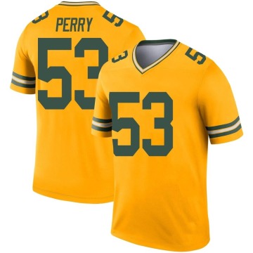 Nick Perry Men's Gold Legend Inverted Jersey