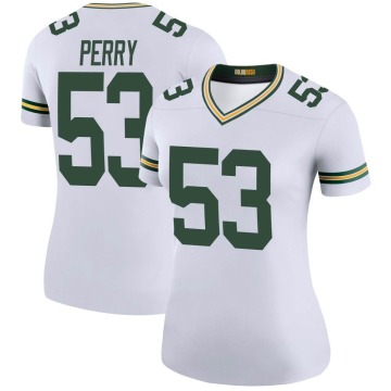 Nick Perry Women's White Legend Color Rush Jersey