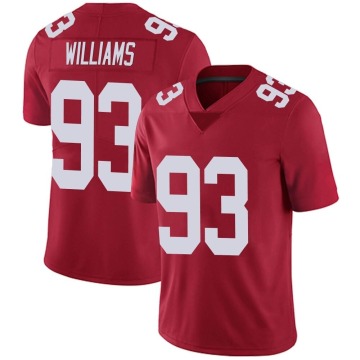 Nick Williams Men's Red Limited Alternate Vapor Untouchable Jersey