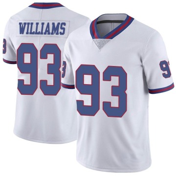Nick Williams Men's White Limited Color Rush Jersey