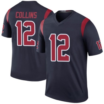 Nico Collins Youth Navy Legend Color Rush Jersey