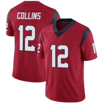 Nico Collins Youth Red Limited Alternate Vapor Untouchable Jersey