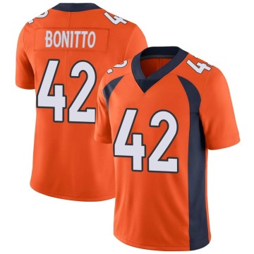 Nik Bonitto Men's Orange Limited Team Color Vapor Untouchable Jersey