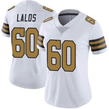 Niko Lalos Women's White Limited Color Rush Jersey