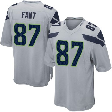 Noah Fant Youth Gray Game Alternate Jersey