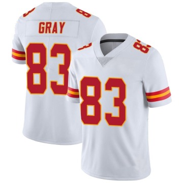 Noah Gray Youth White Limited Vapor Untouchable Jersey