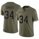 Nolan Turner Youth Olive Limited 2022 Salute To Service Jersey