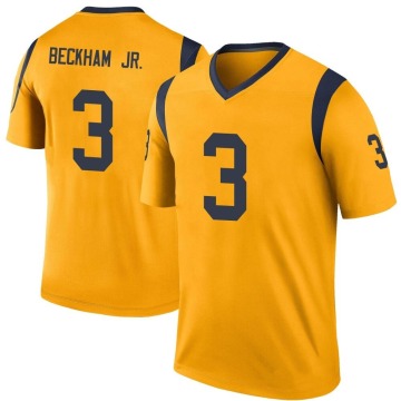 Odell Beckham Jr. Men's Gold Legend Color Rush Jersey