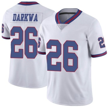 Orleans Darkwa Men's White Limited Color Rush Jersey