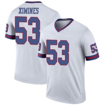 Oshane Ximines Youth White Legend Color Rush Jersey