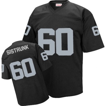 Otis Sistrunk Men's Black Authentic Team Color Throwback Jersey