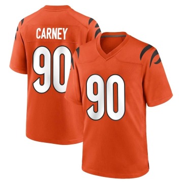 Owen Carney Men's Orange Game Jersey